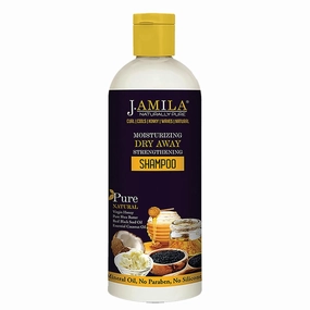 Natural Hair Care Moisturizing Dry Away Strengthening Shampoo with Coconut & Black Seed Oil – Hydrates, Strengthens, Nourishes, and Revitalizes All Hair Types (12 oz)
