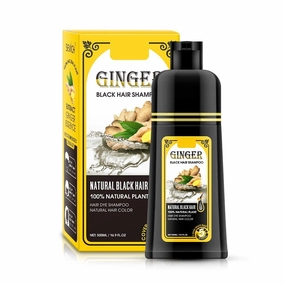 Natural Hair Dye Shampoo – Colors Hair in Minutes–Long Lasting Hair Color–Ammonia-Free Professional Argan Oil Hair Dye Color Shampoo 500 ML: Instant Fast Acting Long Lasting Signature (Black # 2)