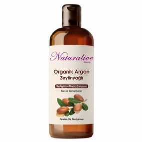 Natural Hair Shampoo, Reparing and Nourishing, With Argan Oil, Almond Oil, and Olive Oil - For Dry and Normal Hair, Vegan, Paraben Free, Sulfate Free, Salt Free – 500ml | 16.9 fl oz