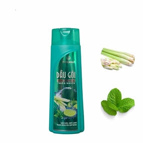 Natural Lemon Lemongrass Mint Shampoo - Dau Goi Chanh Sa Bac Ha Thien Nhien 400ml