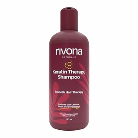 Naturals Keratin Therapy Shampoo, For Intense Damaged Hair Repair l Keratin Protein   Argan Oil nourishes dry hair| For Dry, Damaged and frizzy hair 250 ml