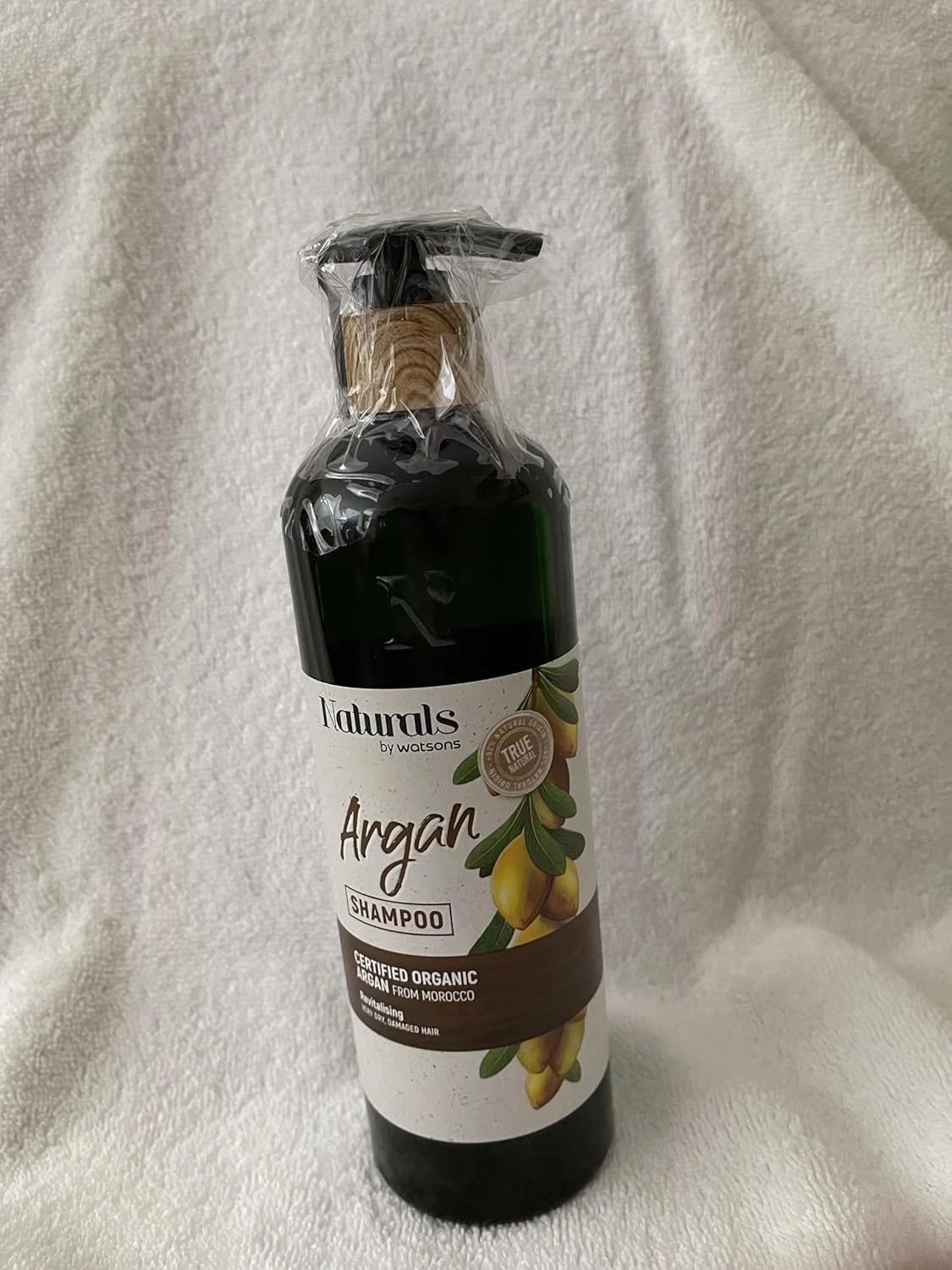 NATURALS WS Argan Oil Hair Shampoo 490ml - Double power or Argan for extra revitalization.