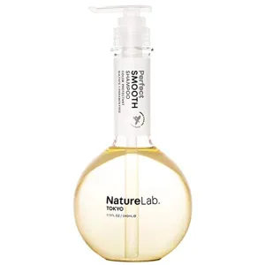 NATURELAB. TOKYO Perfect Smooth Shampoo: Weightless Frizz Control for Smoother, Healthier Hair and Scalp I 11.5 FL OZ / 340ml