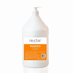 Nectar Shampoo | 1 gallon, 3.8L | Sweet Orange Blossom Scent Refill Bottle With Pump, Hotel Amenities, Airbnb Rentals, Suitable for All Hair Types - 1 Gallon Pack