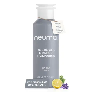 Neuma Neu Repair Shampoo - Revitalizes, and Strengthens Damaged Hair, Sulfate-Free, Lemon, Lavender and Fir Needle Scent