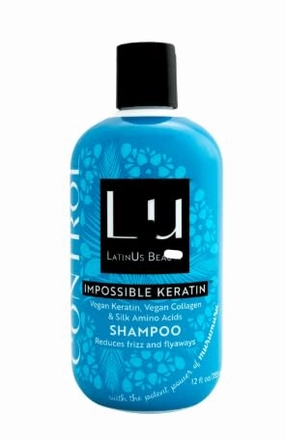 New Control Anti-Frizz Shampoo with Impossible Keratin, for All Hair Types,12 oz (1 Pack, Package May Vary)