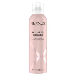 Nexxus Brunette Dry Shampoo For Dark Tones, 72 Hour Freshness, No Dull Residue with FLEXX-ADAPT Technology 5 Fl Oz