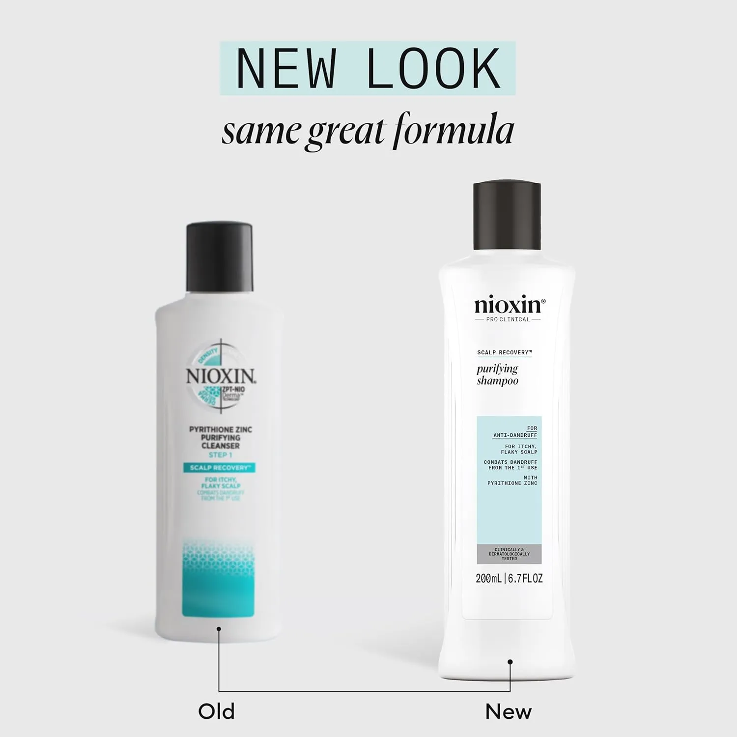 Nioxin Scalp Recovery Purifying Shampoo For Itchy, Flaky Scalp Anti-Dandruff Formulated with Pyrithione Zinc