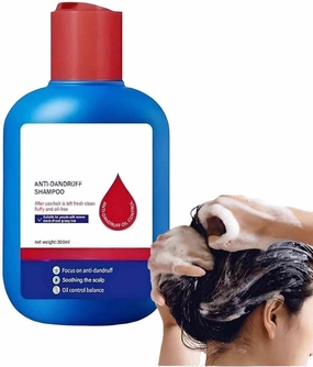 Nipori Shampoo, Nipori Shampoo Selenium, Refreshing Scalp Care, Hair Care Oil Control Refreshing Anti-Dandruff Cleansing, for Men and Women