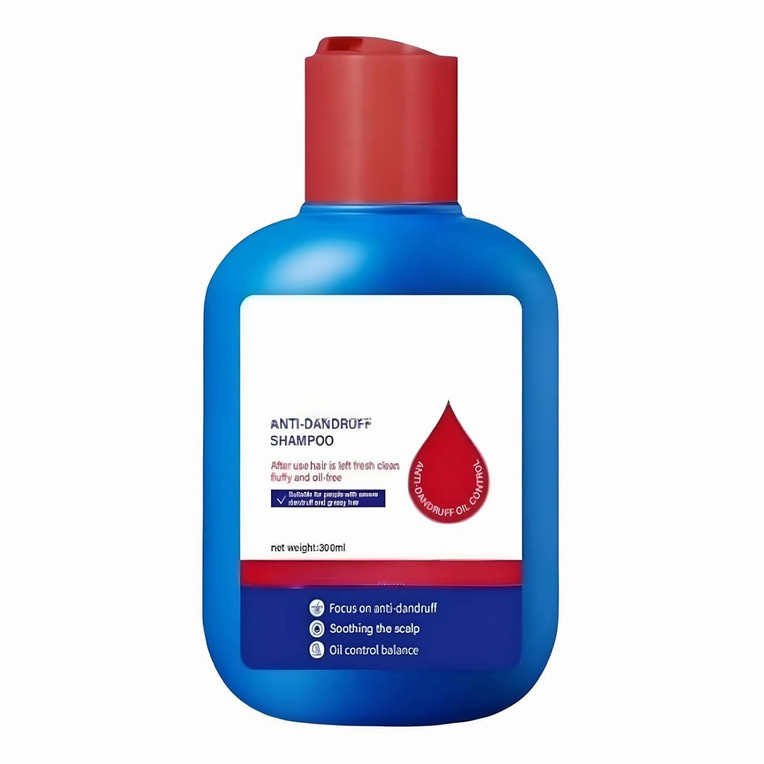 Nipori Shampoo,Professional Anti-Dandruff Shampoo 300ml, Helps Control Oil And Reduce Dandruff For Men Women (1PCS)