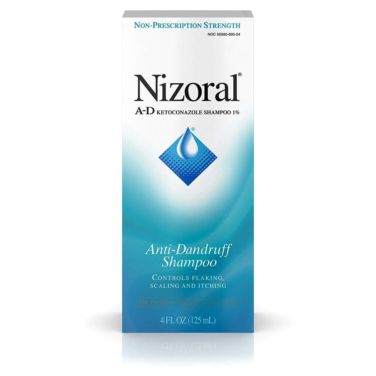 Nizoral Anti-Dandruff Shampoo, 4 Ounce (Non-Prescription Strength)