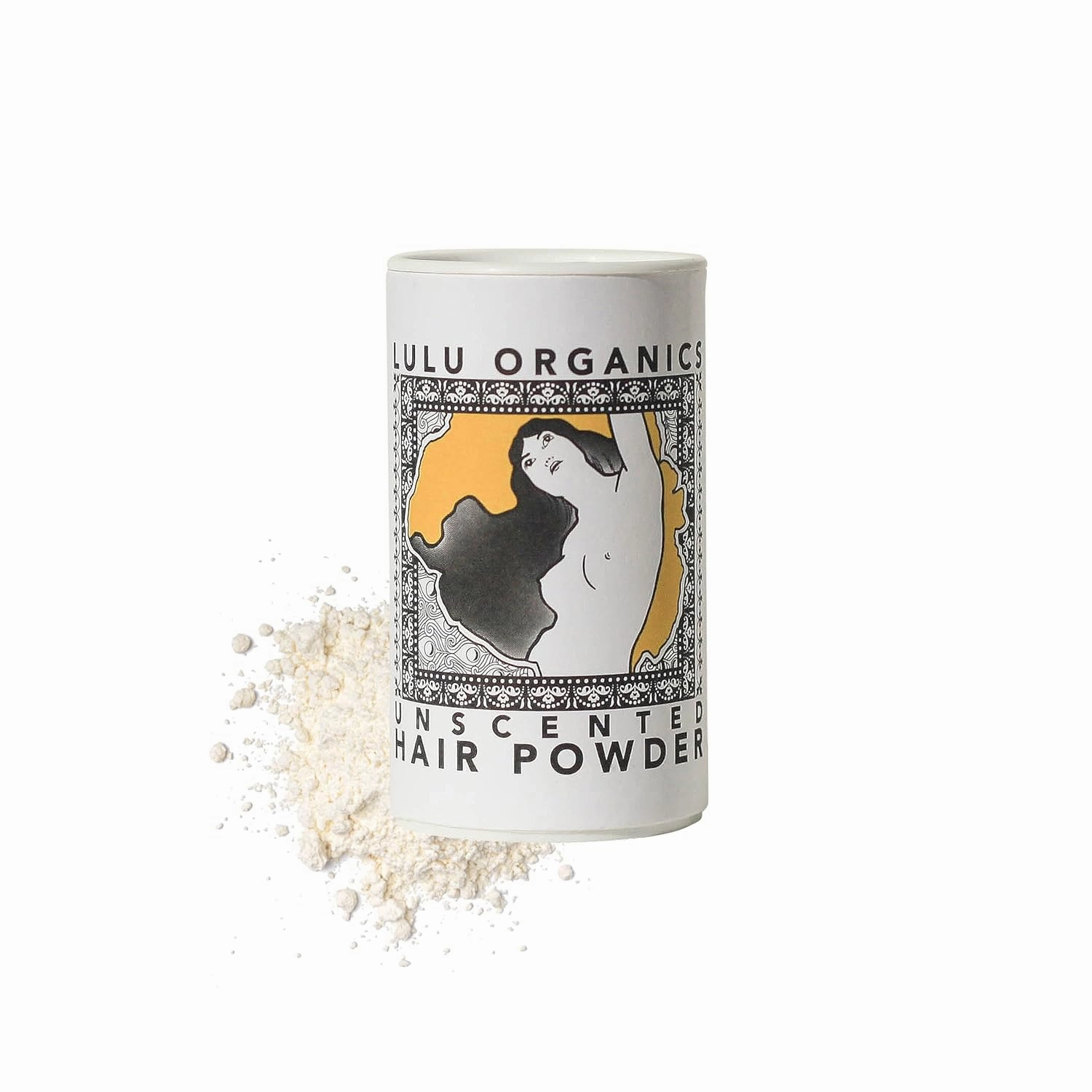 Non Aerosol Dry Shampoo Powder for Dark, Blonde and Oily Hair, All Natural Organic Hair and Body Powder, Paraben &Talc free No White Cast Synthetic Fragrance, Travel Size, Unscented -1oz