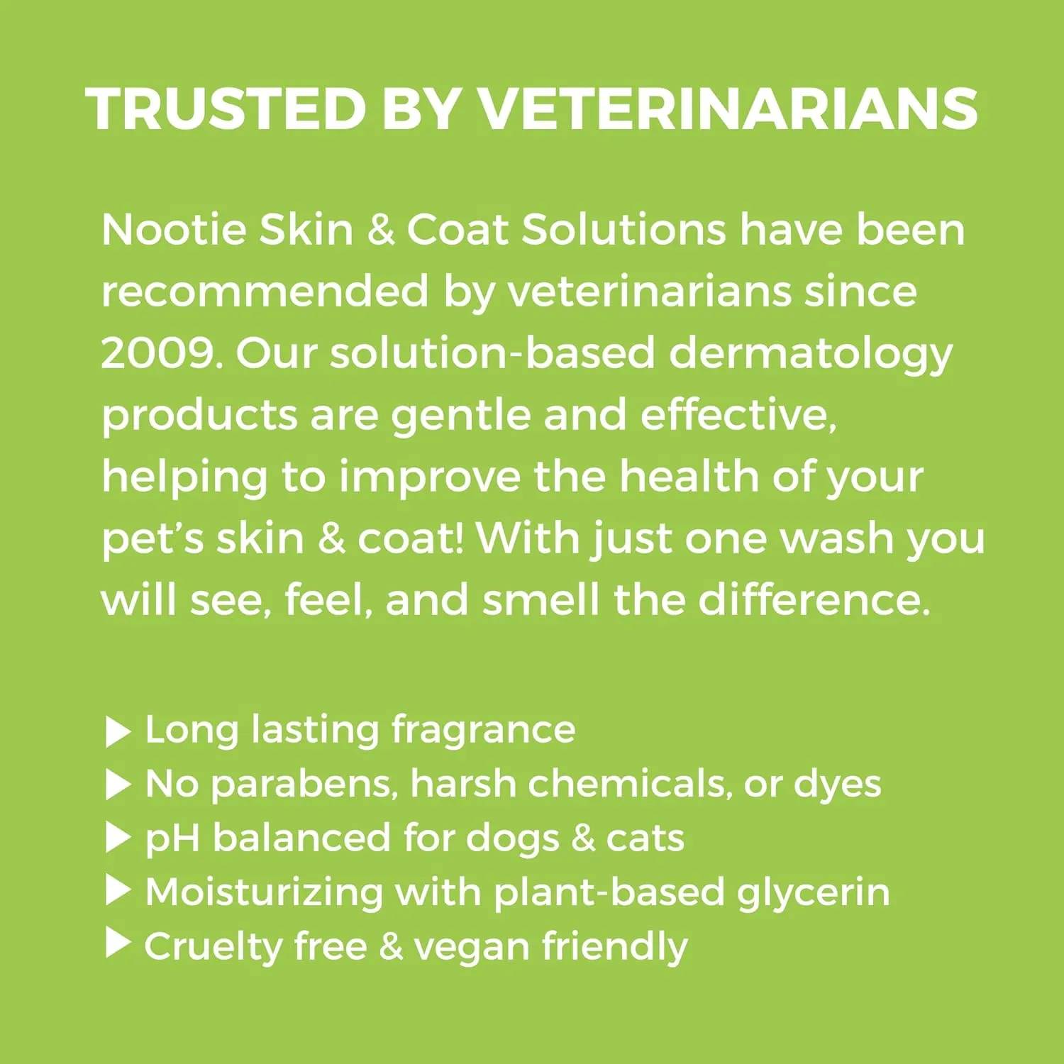 Nootie - Oatmeal Pet Shampoo for Sensitive Skin - Revitalizes Dry Skin & Coat - Natural Ingredients - Gentle Shampoo - Cleans & Conditions