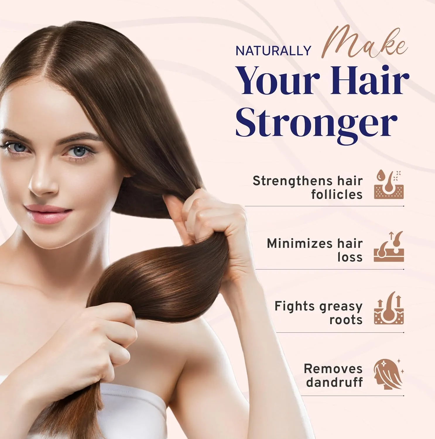 Nora Ross Classic Garlic Shampoo – Thickening and Hair Growth Shampoo for Men and Women with Normal to Dry, Thinning Hair – All Natural Anti-Dandruff and Scalp Cleanser Formula with Rosemary – 32oz