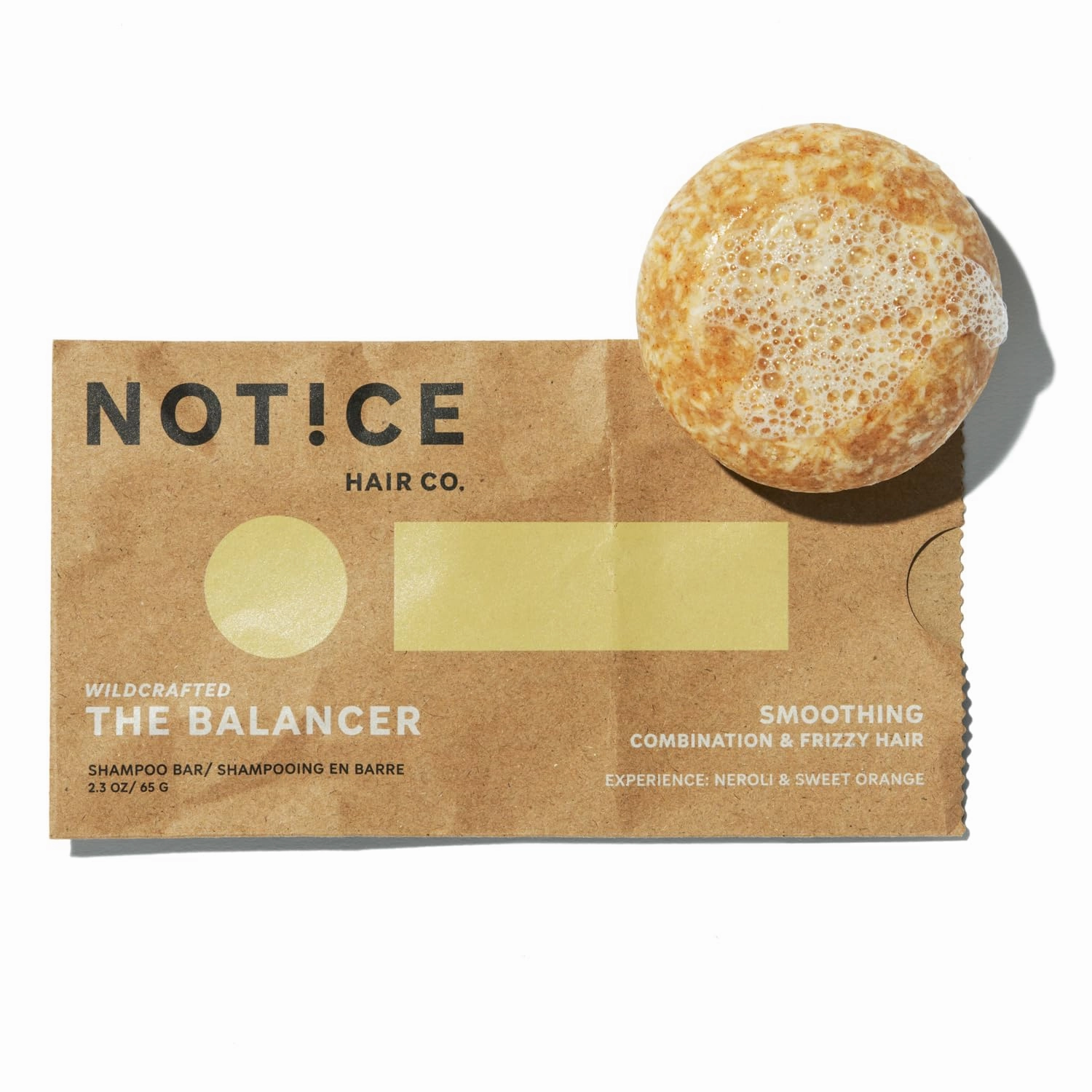 NOT!CE Hair Co. The Balancer Shampoo Bar - smoothing | combination & frizzy hair