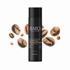 Nourishing & Restoring Shampoo with Keratin, Collagen & Coffee – Deep Repair for Dry & Damaged Hair, SLES-Free