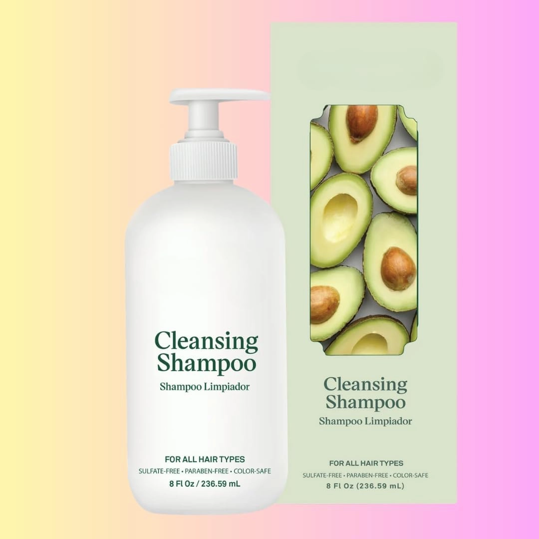 Nourishing Sulfate Free Shampoo with Avocado Oil, All Hair Types, Nourishing and Hydrating 8 fl OZ [ 1 pack ]
