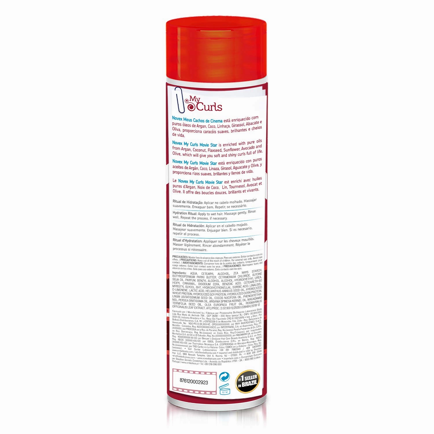 NOVEX Shampoo 10.1oz   Conditioner 10.1oz Set (My Curls Movie Star)