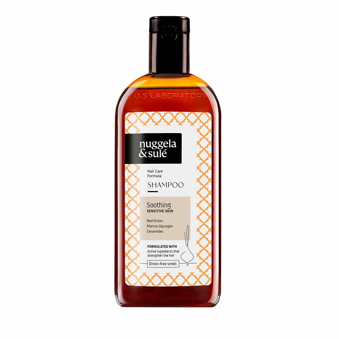 Nuggela & Sulé Specialist Shampoo for Sensitive Skin With Red Onion Extract and Bio-Ceramidyl. Epigenetic Formula. Soothes, Hydrate, Prevents Scaling, and Strengthens. 1 x 250ml