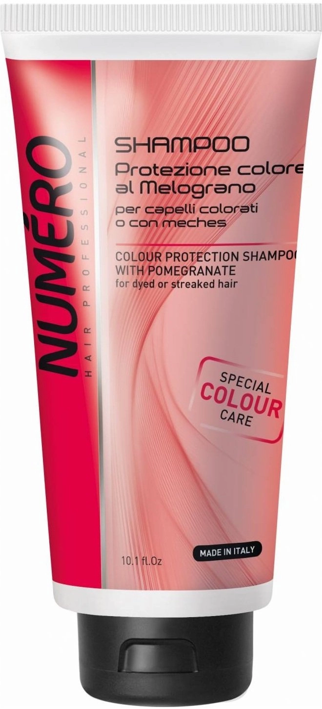 Numero Colour Protection Shampoo with Pomegranate for dyed or streaked Hair (10.1 fl.oz.)