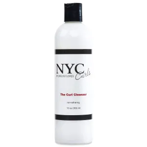 NYC Curls The Curl Cleanser | Best Sulfate Free Shampoo Alternative for Curly, Coily, & Wavy Hair | Zero Lather & Color Safe | Sulfate Free & Vegan | 12 FL OZ