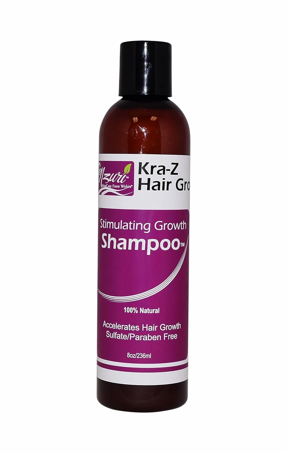 Nzuri Kra-Z Hair Gro Stimulating Growth Shampoo - 8oz