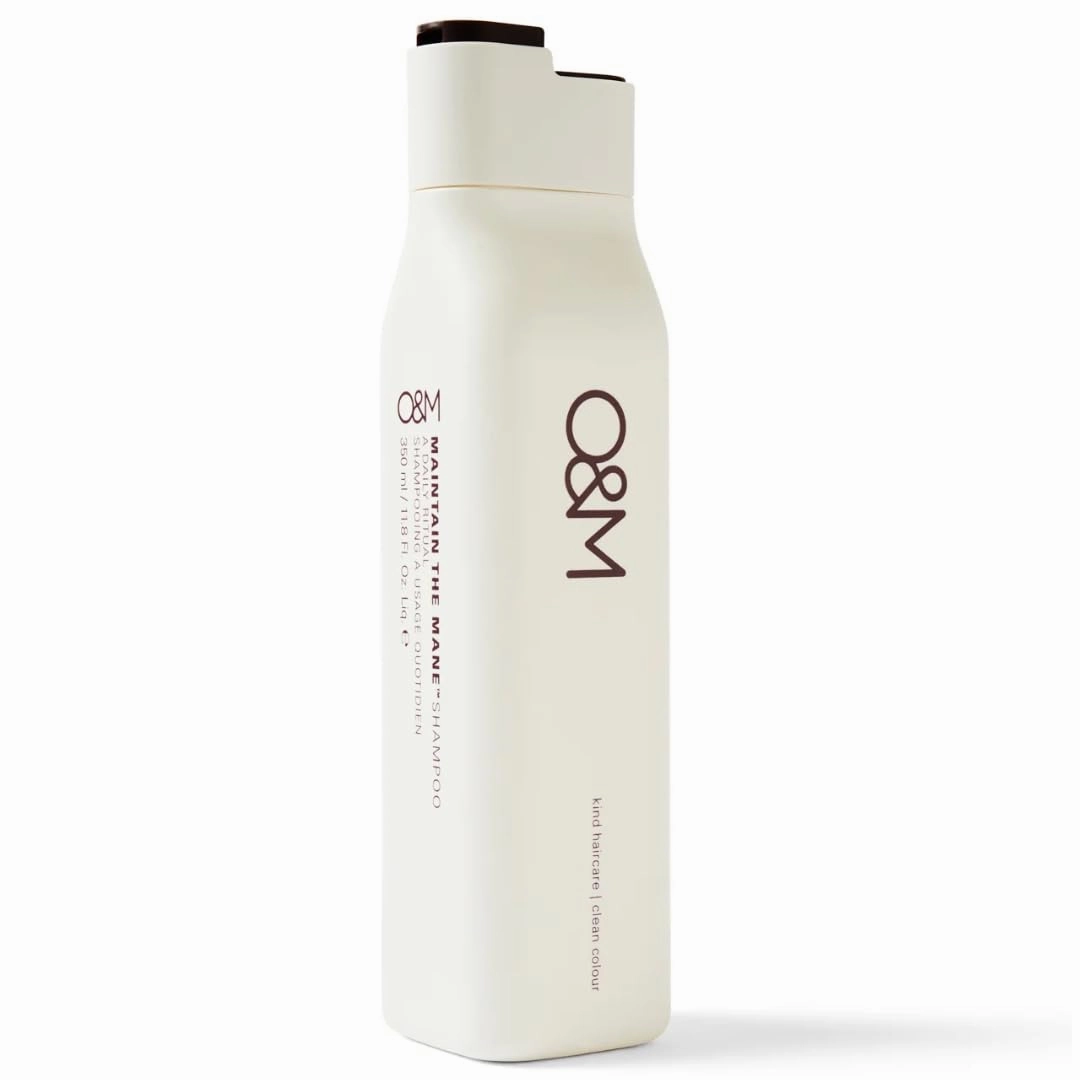 O&M Maintain The Mane Vegan Everyday Natural Moisturizing Shampoo for Women   Men, Provitamin B5, Safe Daily Beauty Care   Hair Care, Paraben/Sulfate-Free, Made in Australia, 350ml