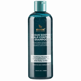 Ocean Soothe Scalp Control Shampoo with Highly Concentrated Magnesium Salt and Cucumber Juice to Hydrate Dry, Flaky Scalps, Nourish and Protect Hair Follicles, 300mL