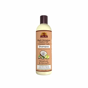 OKAY Black Jamaican Castor Oil Moisture Growth Shampoo