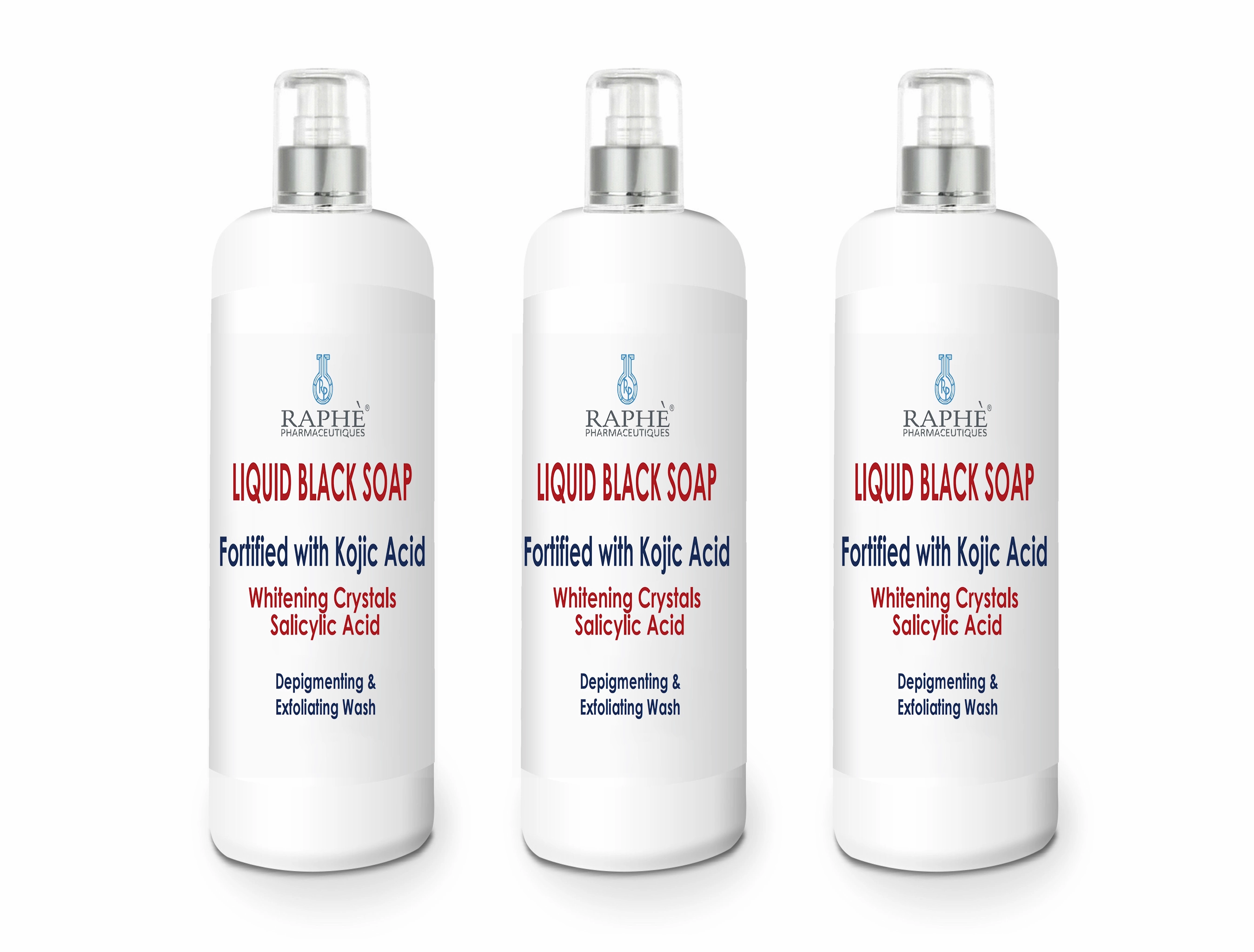One Year Family Pack Natural Liquid Soap Skin Resurfacing Body Wash 2-6 Packs