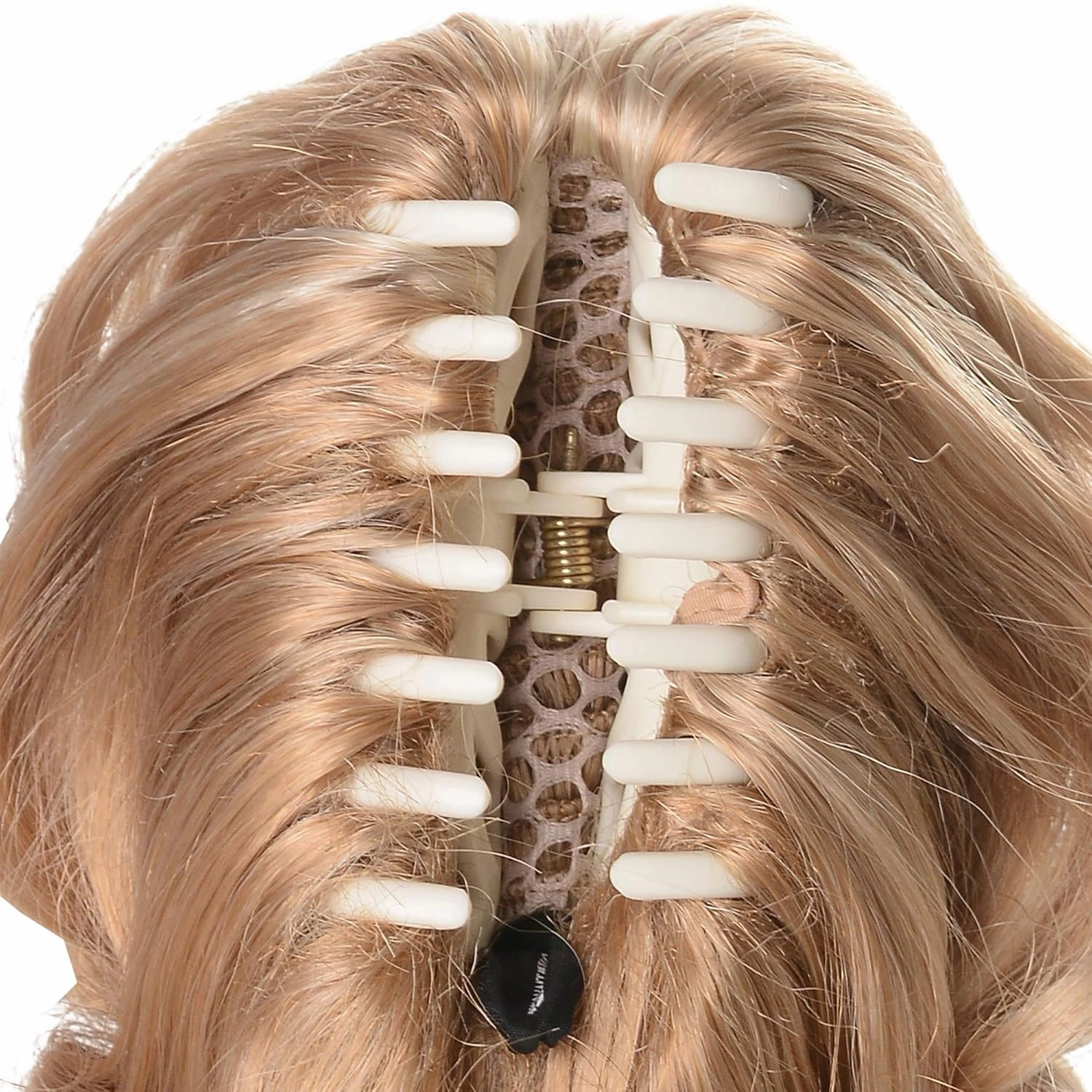 Onedor 12" Synthetic Fiber Natural Textured Curly Ponytail Clip In/On Hair Extension Hairpiece (H16/613)