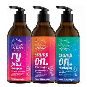 OnlyBio Hair Balance Balancing   Moisturising & Rypacz Shampoos Bundle