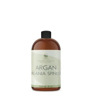 organic pure oil Moroccan Argan Oil - Pure Natural Cold Pressed Unrefined 8 OZ Argon for Hair Body Moisturizer Body Scalp Feet Healthy hair Growth