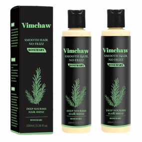 Organic Rosemary Hair Growth Shampoo,Natural Thickening & Strengthening Shampoo with Hydrolyzed Keratin for Thinning Hair & Hair Loss,Unisex (7.4 Fl Oz (Pack of 2))