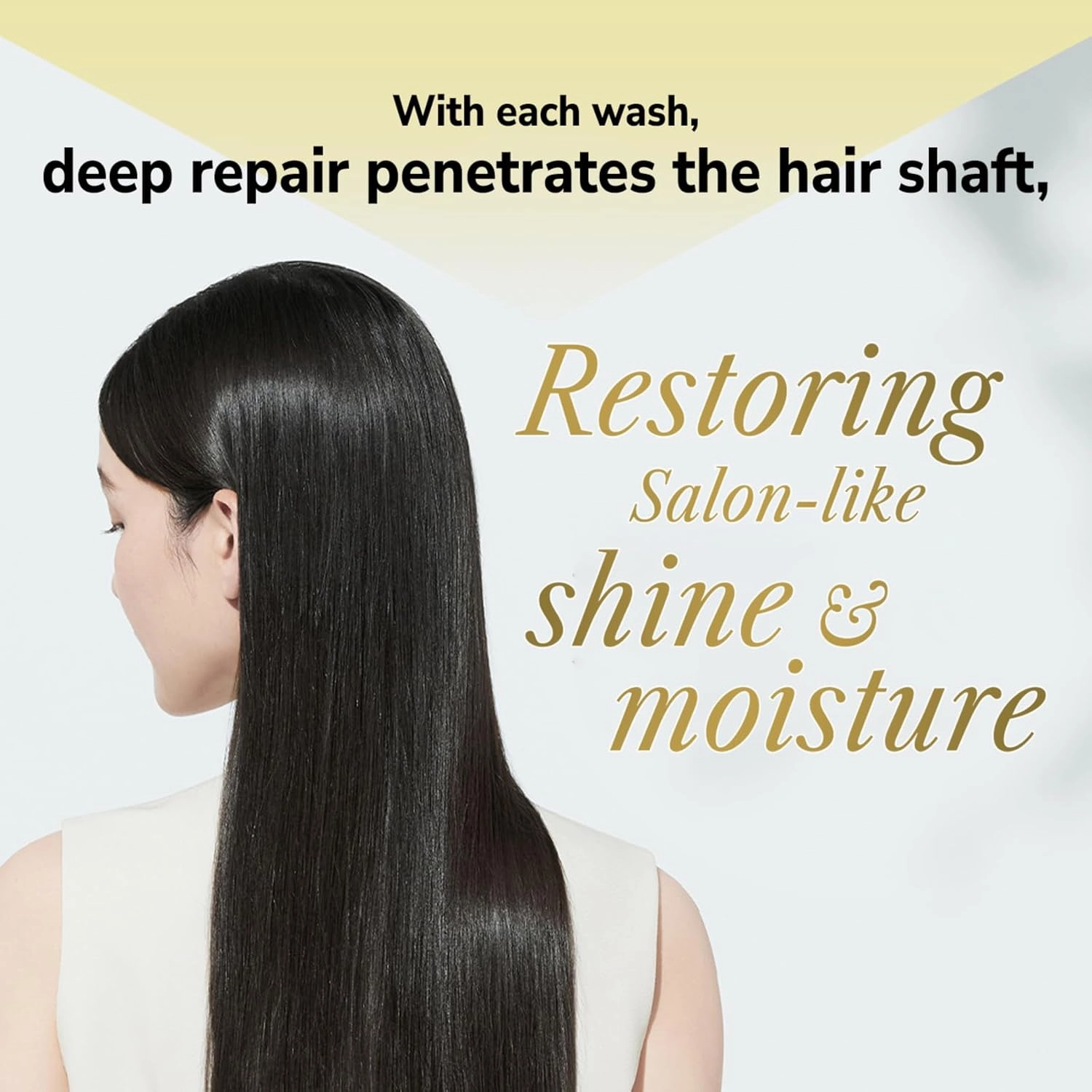 Organic Shampoo for Dry Frizzy Hair, Anti Frizz Shampoo with Macadamia Nut & Argan Oil for Women & Men & Kids, Silicone & Paraben Free, From Japan, SMOOTH, Green Apple & Rose,15.5 Fl Oz, 3EA