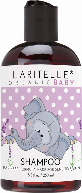 Organic Unscented Baby Shampoo 8.5 oz