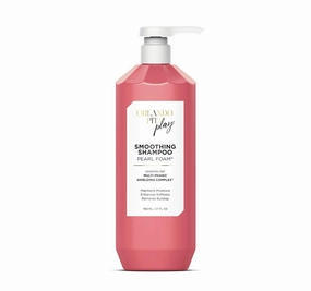 ORLANDO PITA PLAY Salon Size Pearl Foam Smoothing Shampoo for Textured, Damaged or Color-Treated Hair, Maintains Moisture, Enhances Shine, & Removes Buildup, 27 Fl. Oz.