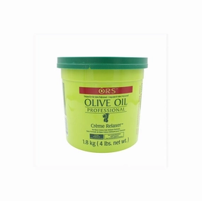 ORS Olive Oil Professional Creme Relaxer 64 Ounce Olive Oil Moisture Restore Creamy Aloe Shampoo Olive Oil Strengthen & Nourish Replenishing Conditioner - Bundle