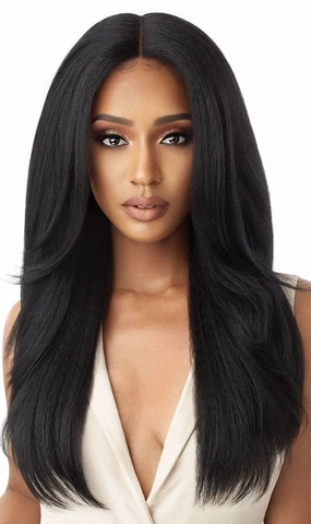 Outre Neesha Soft & Natural Synthetic Swiss Lace Front Wig NEESHA 203 (DRFF2/BTSC)