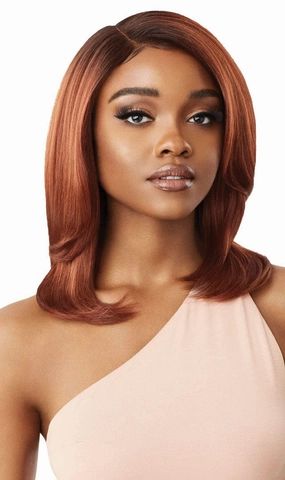 Outre Synthetic Melted Hairline Swiss Lace Front Wig - SABRINA (DR2/CINSP)
