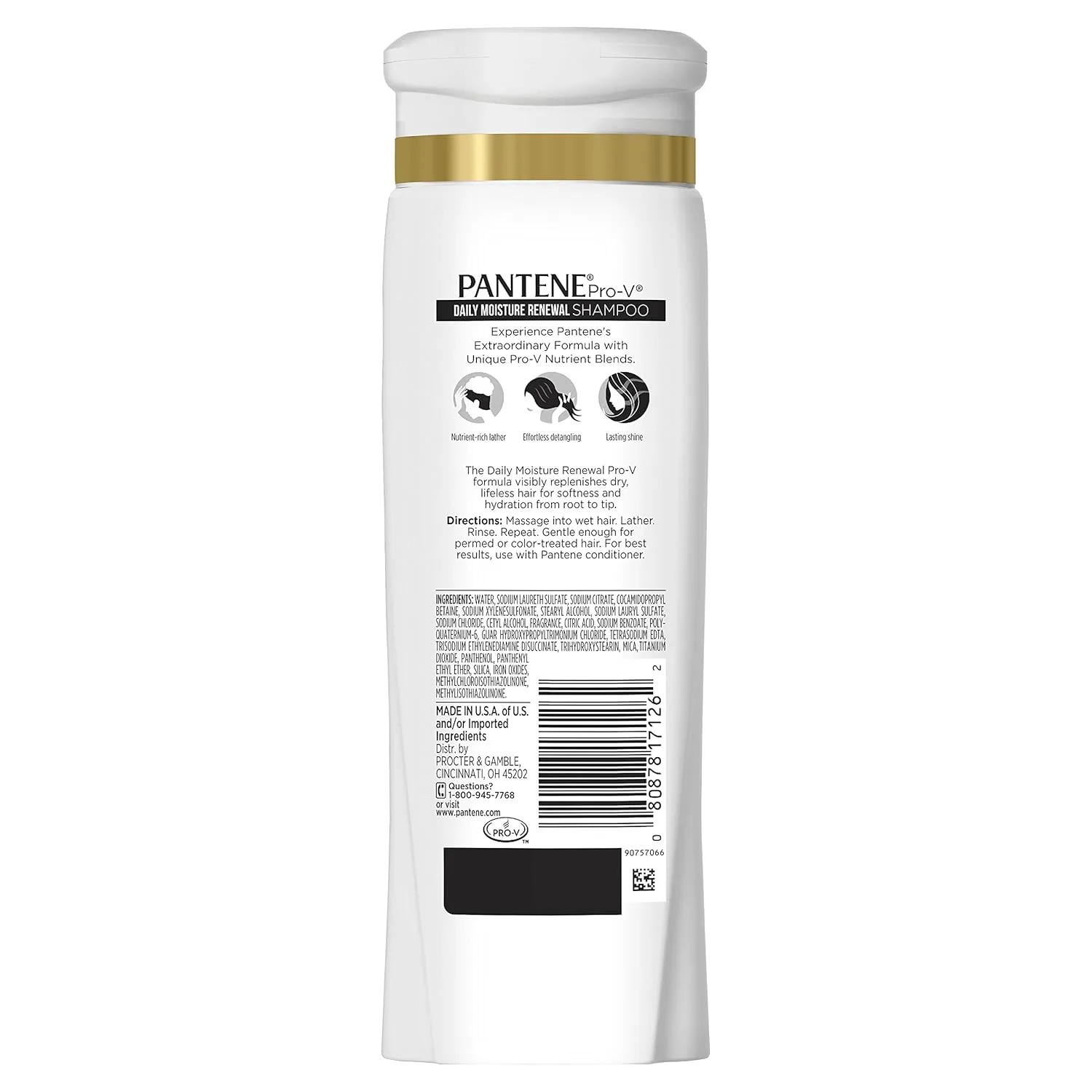 Pantene Pro-V Daily Moisture Renewal Shampoo 12.6 fl oz