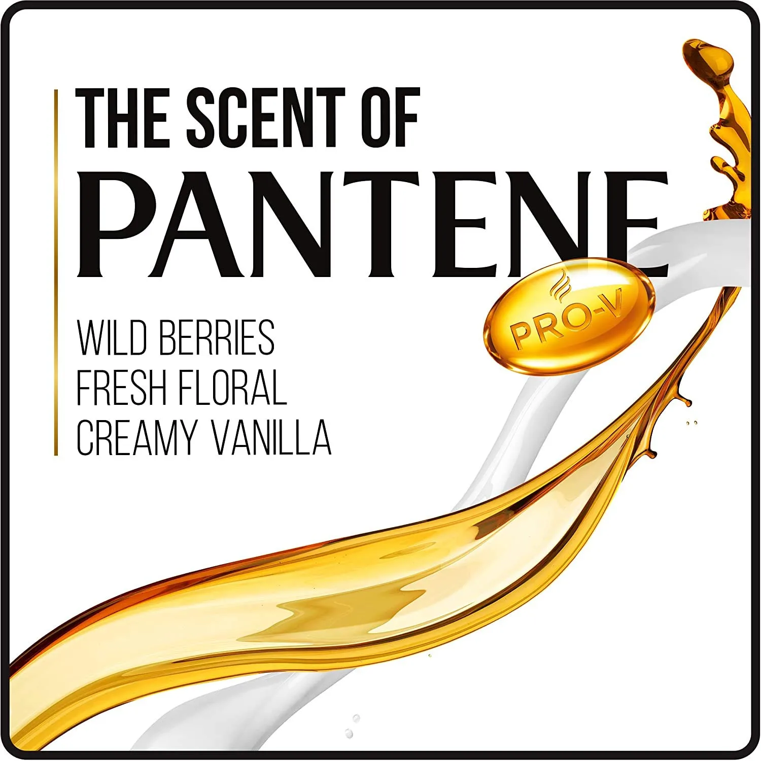Pantene Pro-V Smooth & Sleek Shampoo, 25.4 fl oz