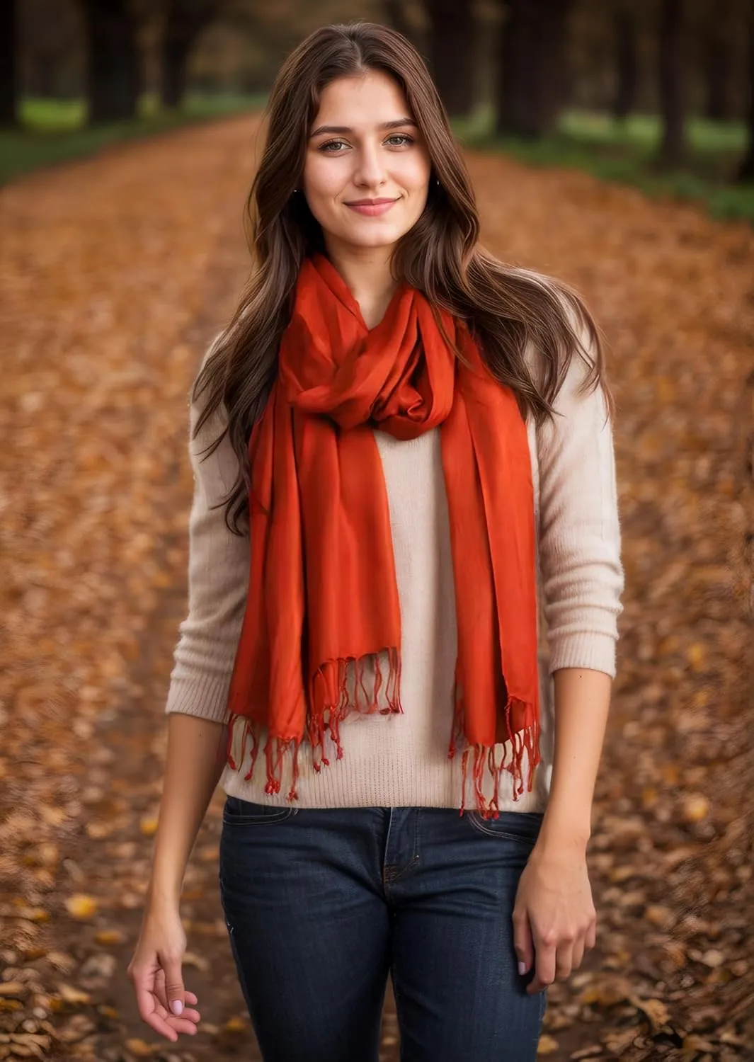Pashmina Scarf for Women, Shawls and Wraps for Evening Dresses, Wedding, Bridesmaids, All Year Round Scarf for Formal or Casual Wear