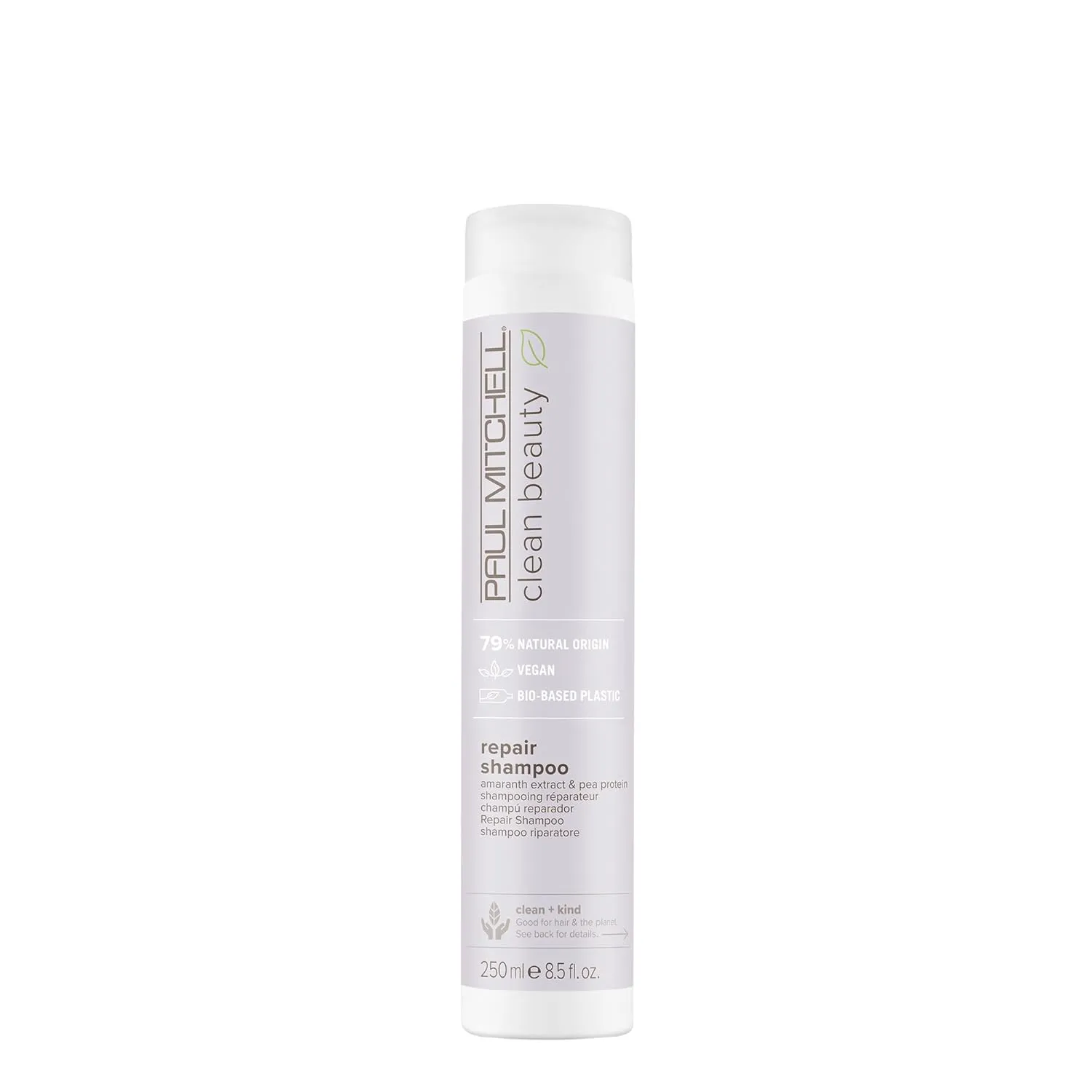 Paul Mitchell Clean Beauty Repair Shampoo, Strengthens and Protects, For Damaged, Brittle Hair