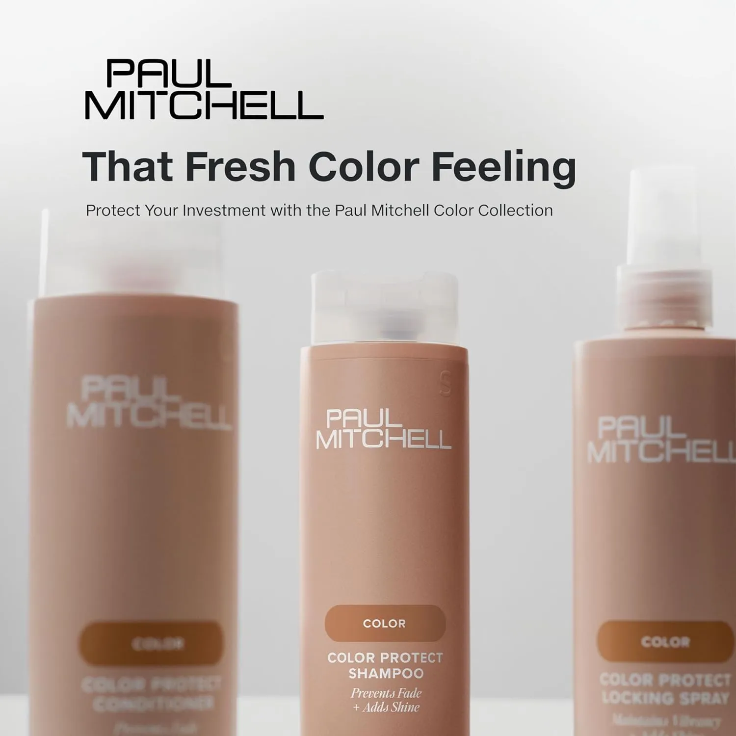 Paul Mitchell Color Protect Shampoo, Adds Protection, For Color-Treated Hair