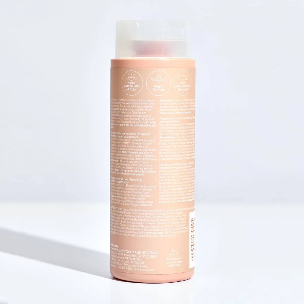 Paul Mitchell Color Protect Shampoo, Adds Protection, For Color-Treated Hair