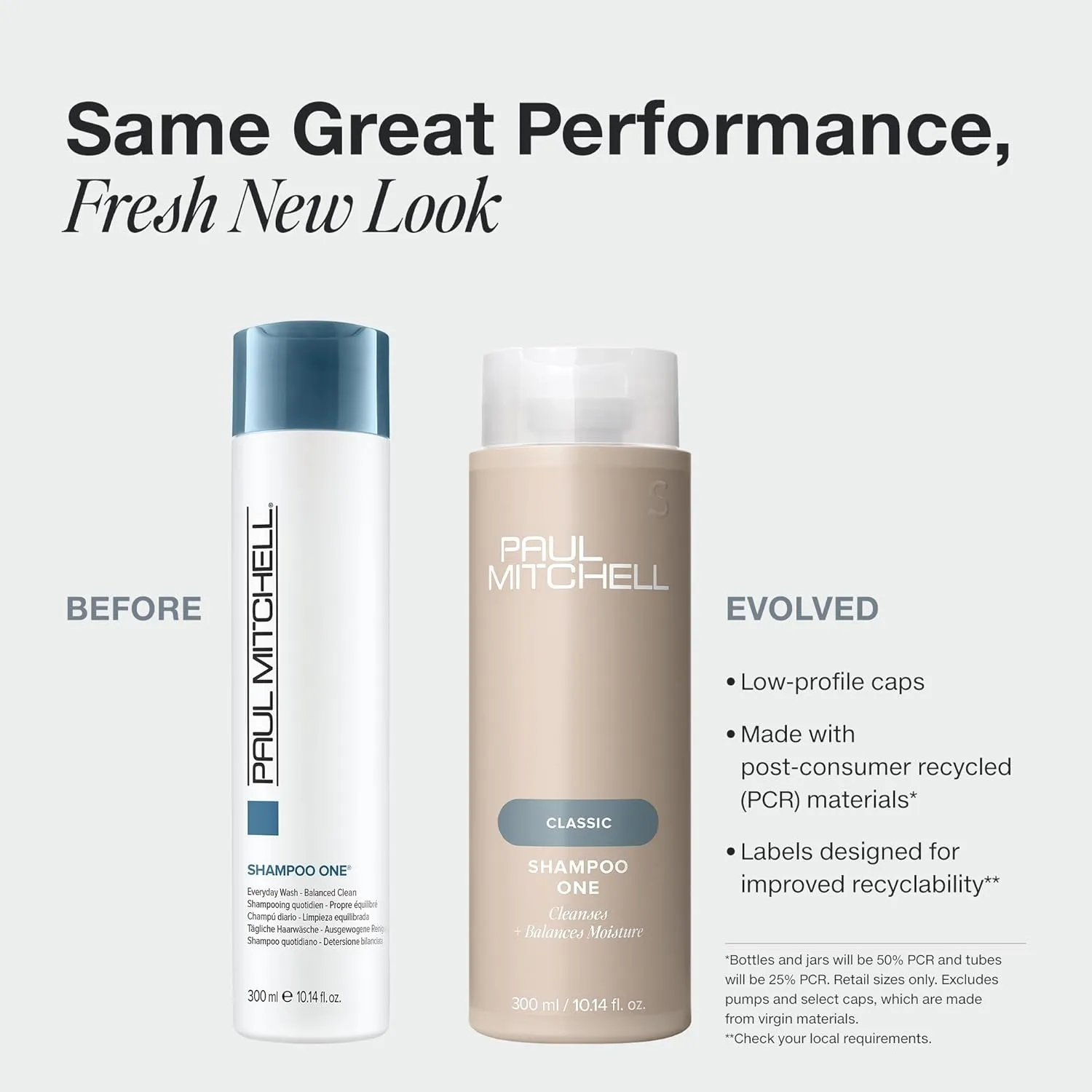 Paul Mitchell Shampoo One, Cleanses   Balances Moisture, for All Hair Types
