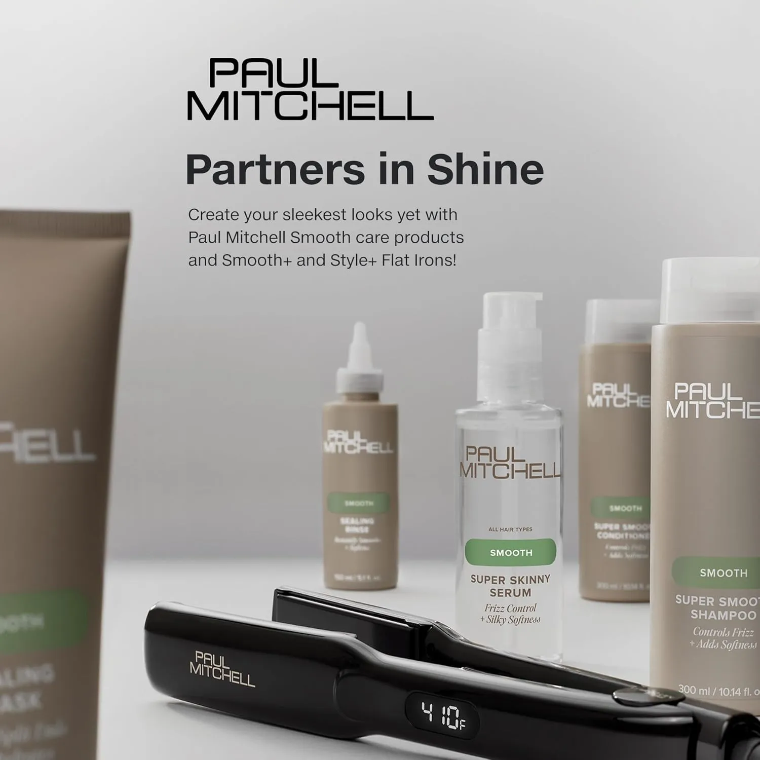 Paul Mitchell Super Smooth Shampoo, Controls Frizz, Adds Softness, For Frizzy Hair
