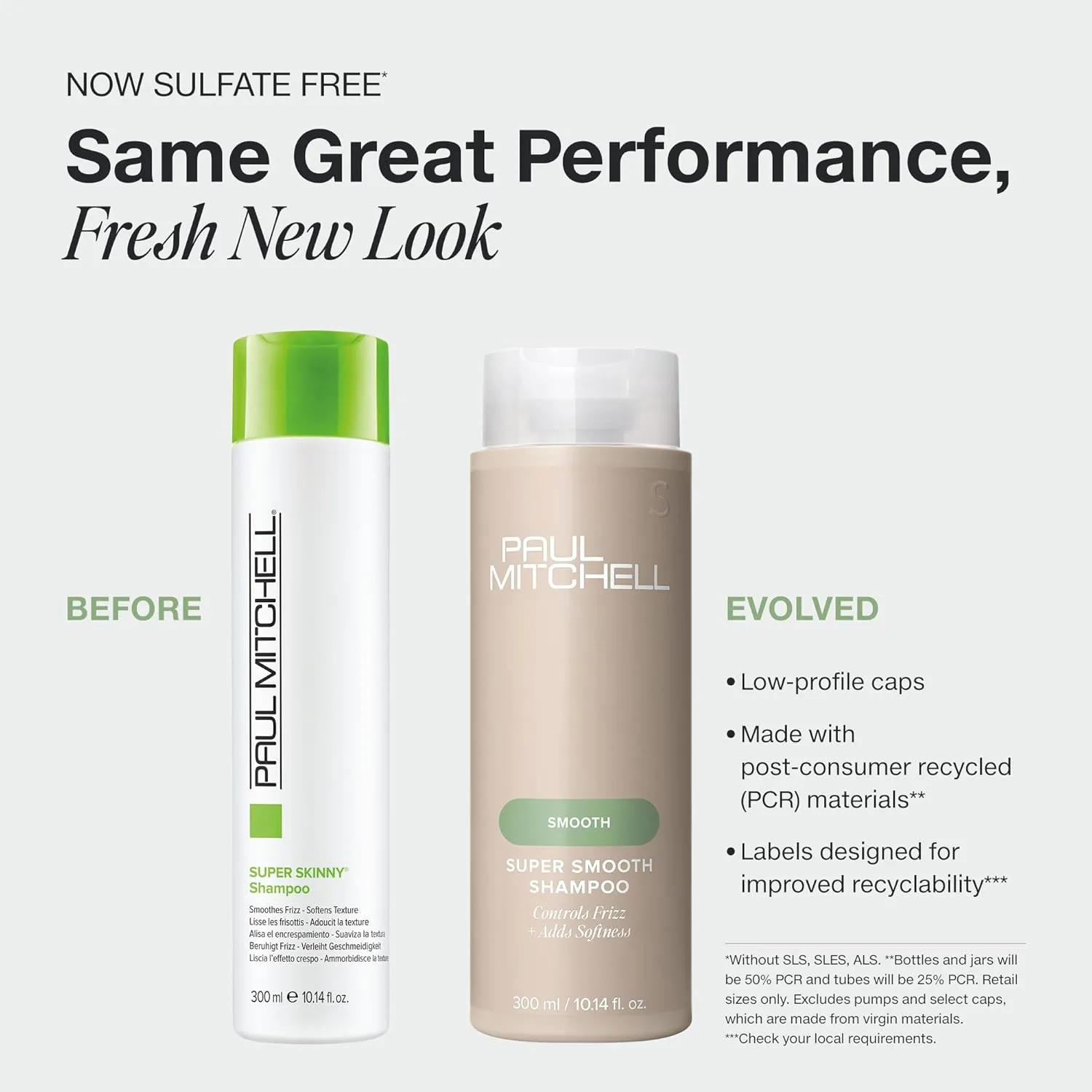 Paul Mitchell Super Smooth Shampoo, Controls Frizz, Adds Softness, For Frizzy Hair