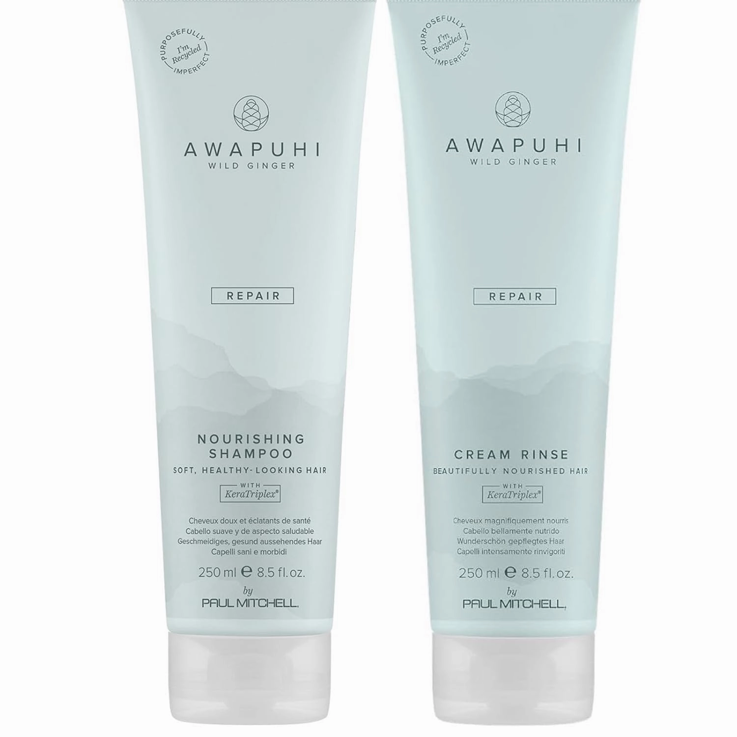 Paul Mitchell Awapuhi Wild Ginger Repair Gift Set, Shampoo   Conditioner, For Dry, Damaged Hair
